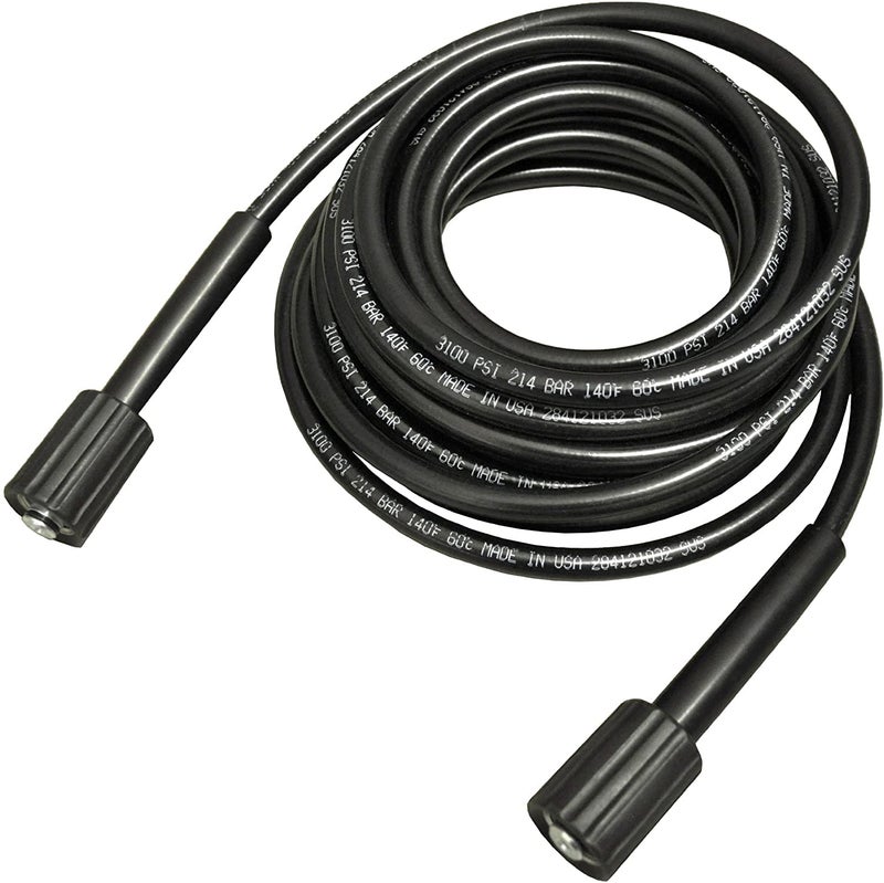 MLD WPH1927 10 Meter Long high pressure Washer hose pipe up to 2500 PSI Heavy Duty Molded Pipe with Pioneer JPT STARQ REQTECH Size10 Meter Color Black - Image 1