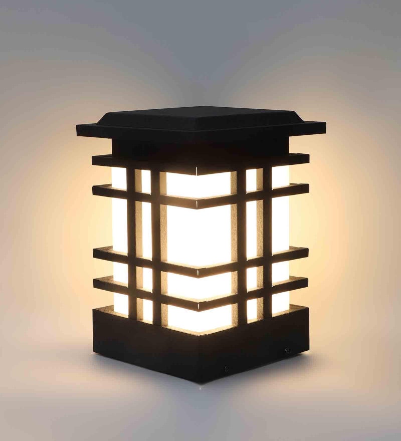 WHITERAY Contemporary Gate Light Lamp for Outdoor Pillars Post Top Fixture for Pathway, Garden, Patio, Porch, Entrance, Walkway Farmhouse, Boundary and Landscape Lighting (Without Bulb) - Image 4