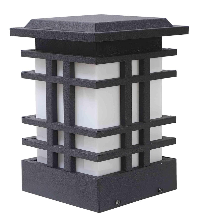 WHITERAY Contemporary Gate Light Lamp for Outdoor Pillars Post Top Fixture for Pathway, Garden, Patio, Porch, Entrance, Walkway Farmhouse, Boundary and Landscape Lighting (Without Bulb) - Image 5