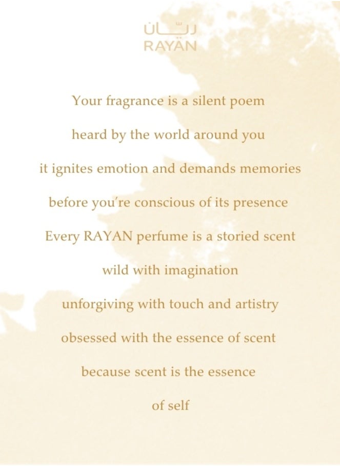 rayan - RAYAN Forever Musk Perfume for Women - Long Lasting Arabian Eau De Parfum, 100mL(3.34 Fl oz) with Florals, Sweet Nectars, Plum, Bergamot, Orange Blossom, Rose, Amber, Vanilla -  Gift for Ramadan & Eid - Image 1