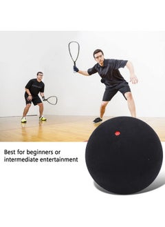 Vbestlife 37Mm Single Dot Squash Balls, Rubber High Elastic Squash Racket Balls For Beginner Competition Training(Single Red Dot)  - Image 5