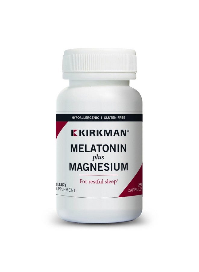 Kirkman Melatonin Plus Magnesium Capsules - Hypo - 250 Capsules - Image 1
