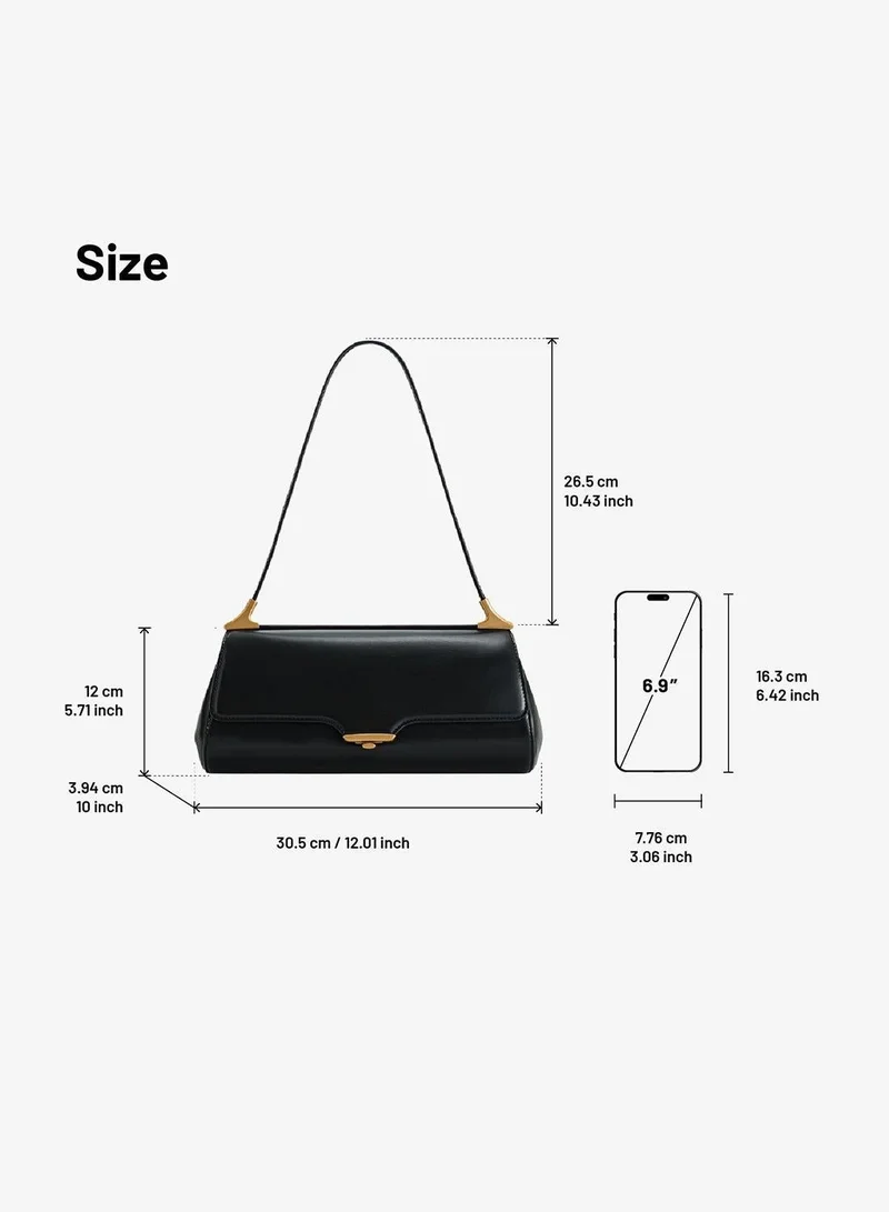 Jw Pei Black Eloise Shoulder Bag for Women | Best Price UAE