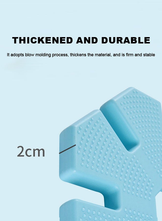 JSAITOYS 50pcs Large 26cm Snowflake Building Block Set Sensory Educational Toys for Kids Snowflake Blocks Parent-Child Interactive Toy - Image 5