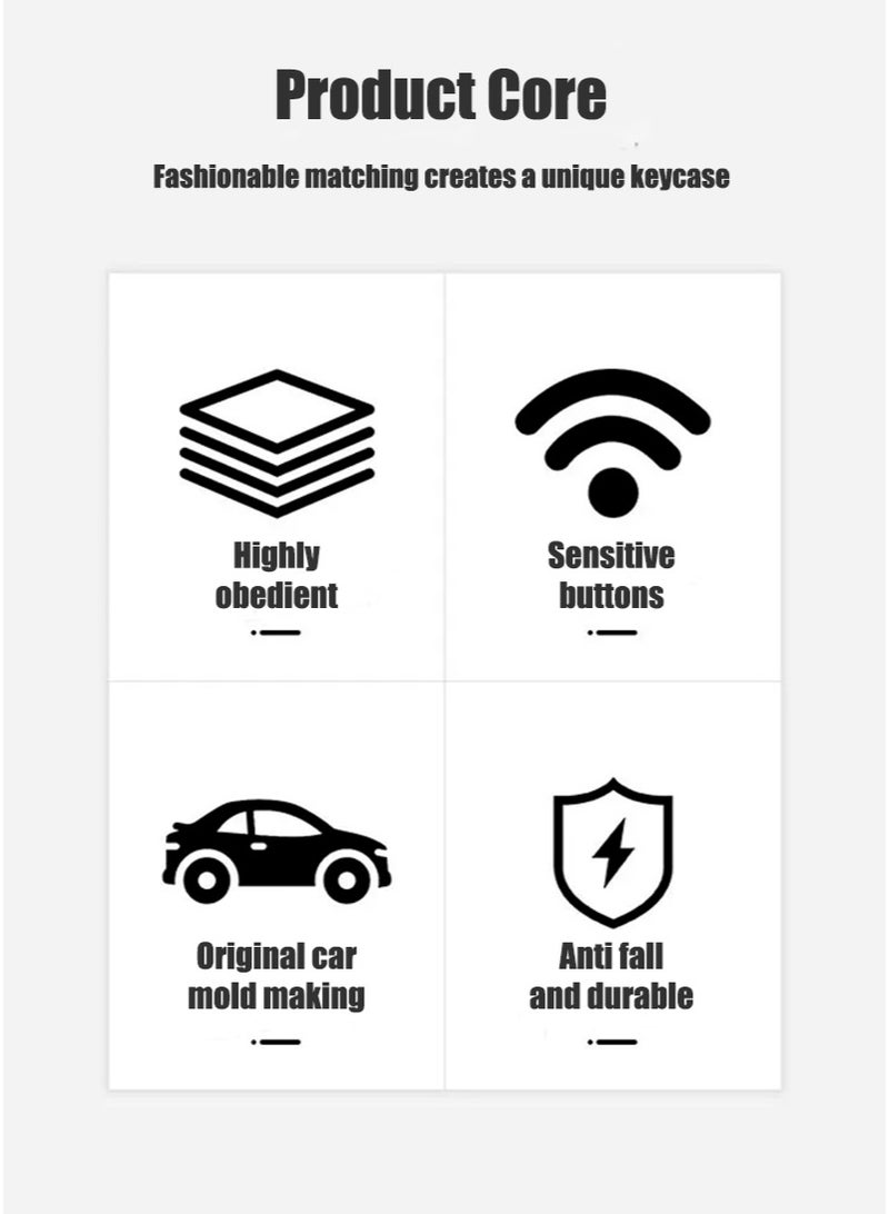 Kia new car key protector silicone material is simple and beautiful in fashion, which protects the original car key well. - Image 5