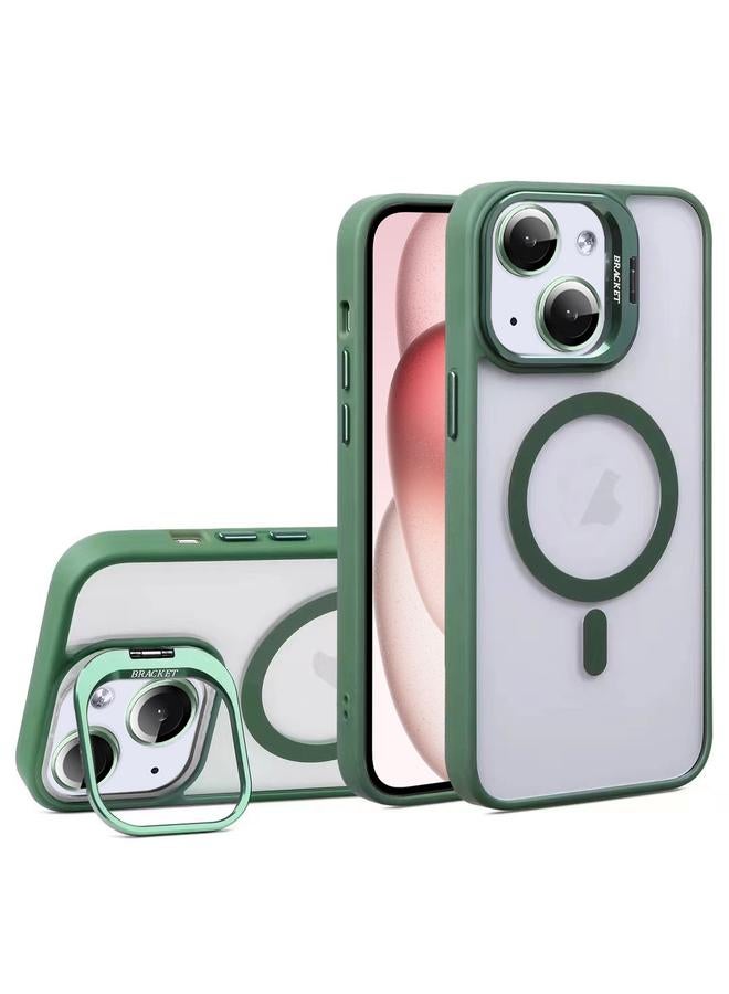 S-TOP Case For iPhone 15 U1 Invisible Lens Holder Acrylic + TPU MagSafe Magnetic Phone Case - Image 1