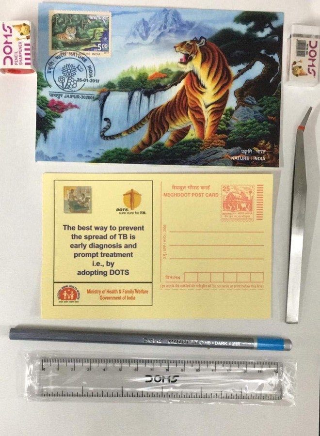 Prizm Premium Philately Stamps Kit Including All The Premium Material for Stamps Collection & Philately - Image 5