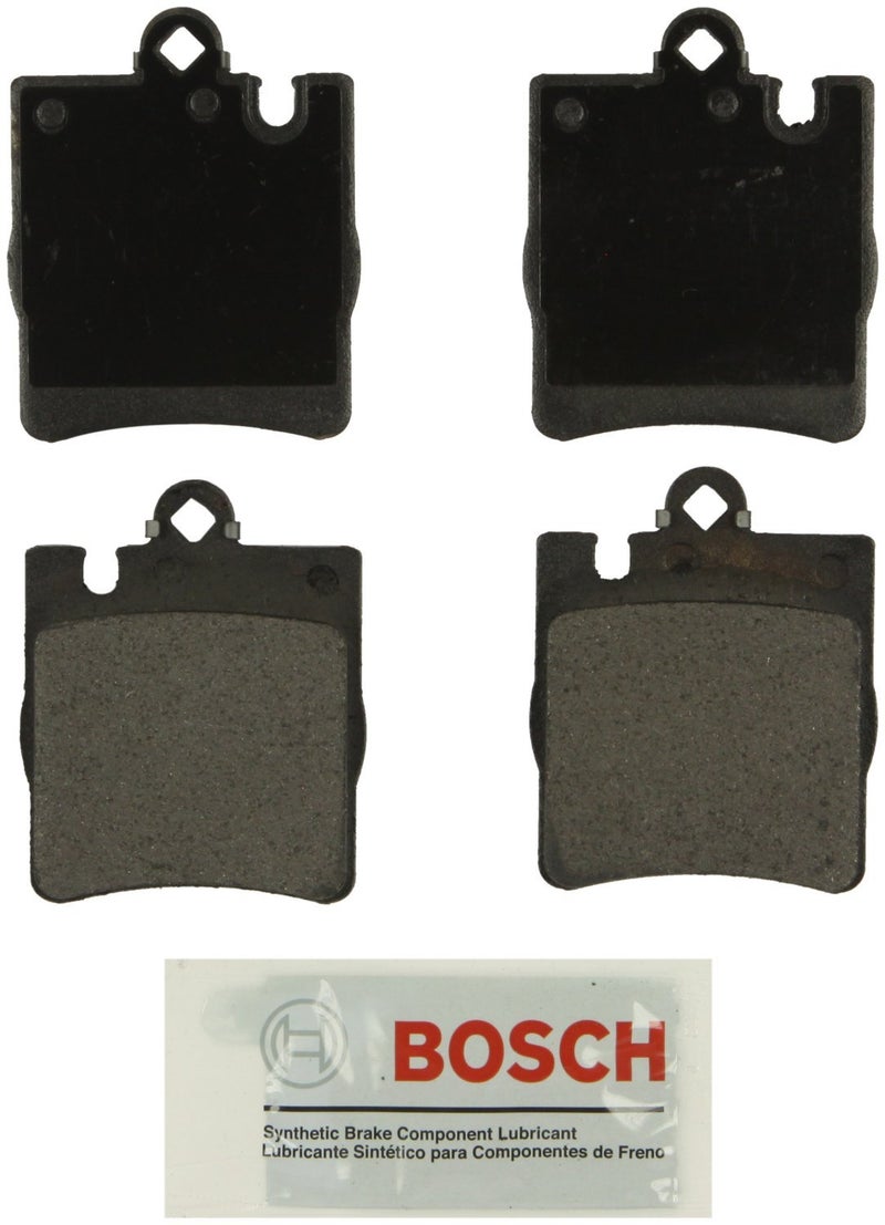 BOSCH BE873 Blue Semi-Metallic Disc Brake Pad Set - Compatible With Select Mercedes-Benz C230, C240, C280, C32 AMG, C320, C350, CLK320, CLK350, SLK350; REAR - Image 2