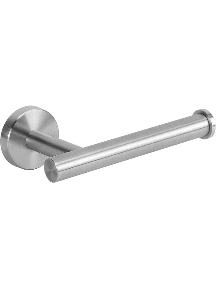 NISHWARE NISHWARE Bathroom Toilet Paper Holder Premium SUS304 Stainless Steel Half Open Round Rustproof Wall Mounted Toilet Roll Holder for Bathroom Kitchen and Washroom Brushed Nickel Pack of 1  - Image 1