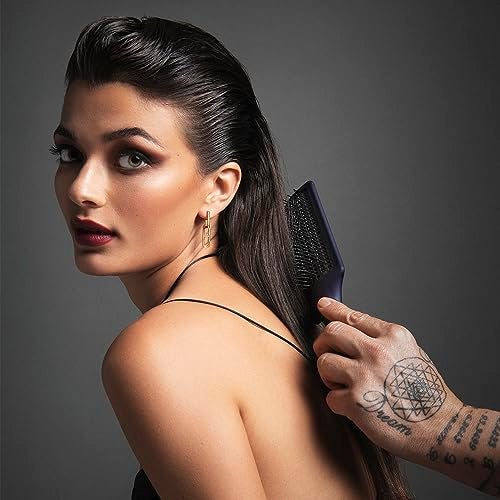 Fromm Intuition Ceramic Ionic Thermal Blow Dry Paddle Brush - Detangle, Dry, Smooth, and Straighten Thick, Wavy, Curly Hair in One Step for Women & Men - Image 4