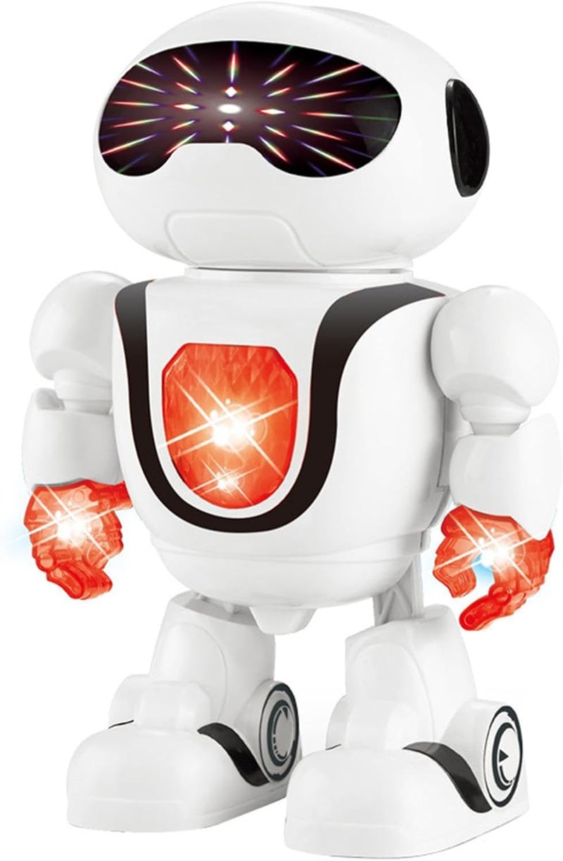 Interactive Dancing Robot Toy with Lights  Sound, Kids Musical Walking Robot Birthday Gift - Image 1