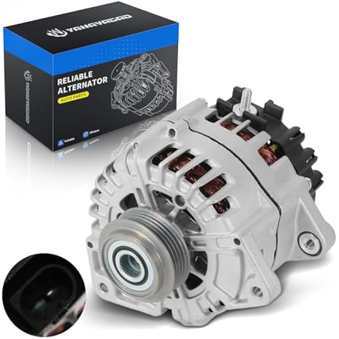 YINAVAGAD 0009061805 22000N Alternator 4.0L V8 for Mercedes Benz G550 4.0L V8 W463 2019 2020 2021 2022 2023 2024, for Mercedes-Maybach S560 4.0L V8 X222 2017 2018 2019 - Image 1