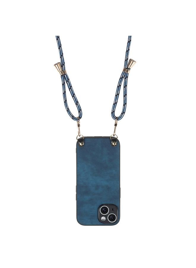 S-TOP Case For iPhone XS Max Vintage Leather PC Back Cover Phone Case with Crossbody Strap - Image 3