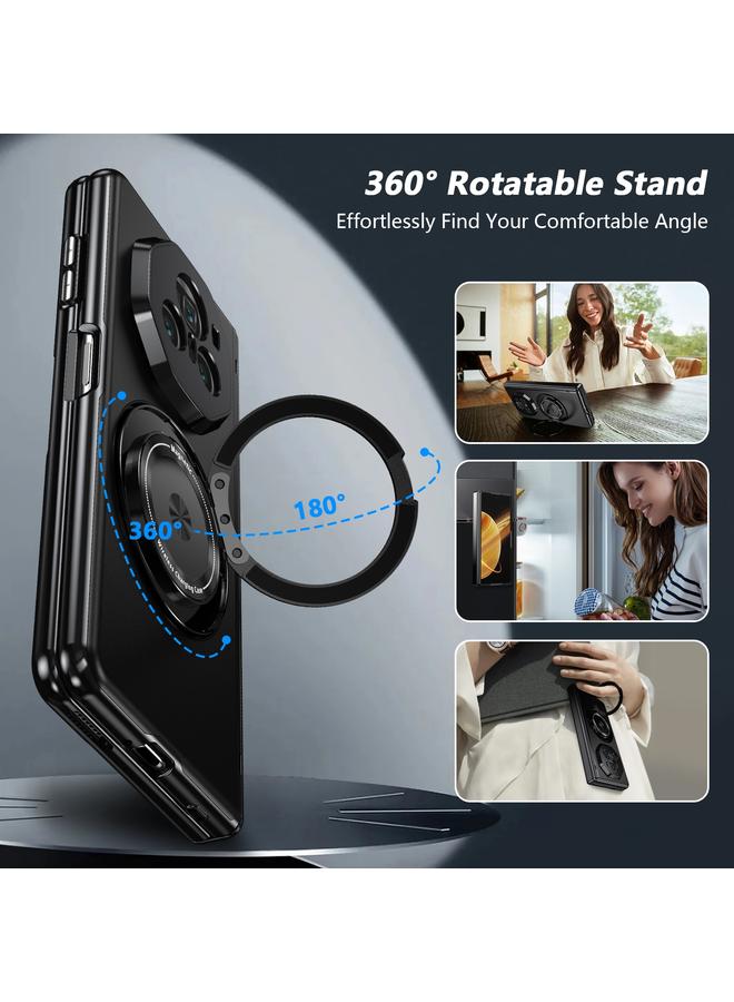Zaboon Case For Honor Magic V3 Gold Medal Rotating Folding Series Ring Holder Phone Case - Image 5