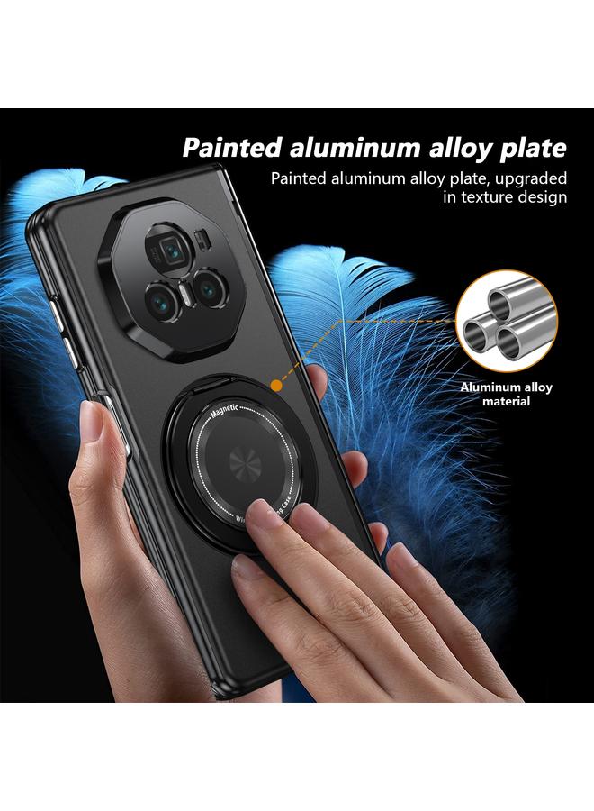 Zaboon Case For Honor Magic V3 Gold Medal Rotating Folding Series Ring Holder Phone Case - Image 3
