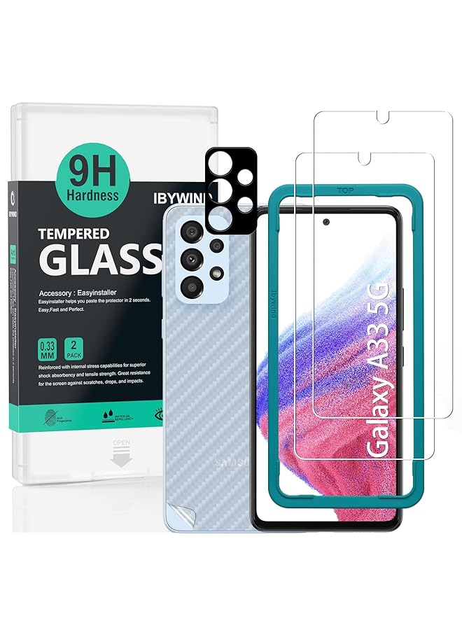 Ibywind Screen Protector Compatible With Samsung Galaxy A33 5G 6 4 Inch Metal Camera Lens Protector Easy To Install - Image 1