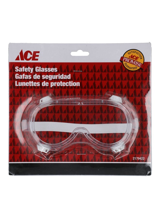 ACE Safety Glasses Clear 21.336 x 6.35 x 23.114 cm 2179422