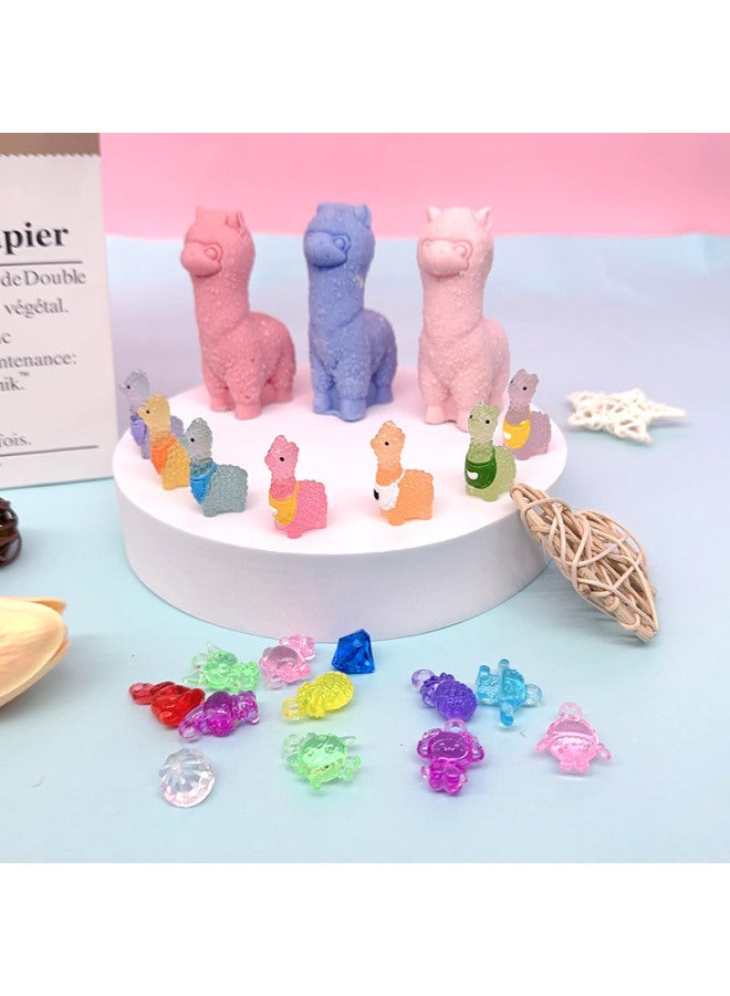 Children's Handmade Diy Treasure Digging Rainbow Soap Treasure Hunt Cheese Blind Box Scraping Soap Archaeological Digging Toys Wholesale-color:Pokemon (1 Random Elf Model + Acrylic Diamond + 5-7 Special-shaped Gemstones) - Image 4