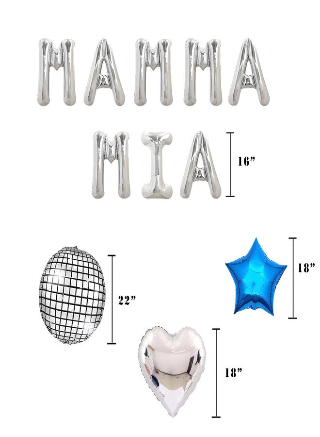 Ohmique Mamma Mia Party Decorations - Mamma Mia Bachelorette Party, Disco Themed Party Decorations. Mamma Mia Backdrop Mamma Mia Party Supplies Decoration for Mamma Mia Party Bridal Shower Bachelorette Party - Image 5