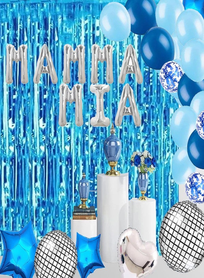 Ohmique Mamma Mia Party Decorations - Mamma Mia Bachelorette Party, Disco Themed Party Decorations. Mamma Mia Backdrop Mamma Mia Party Supplies Decoration for Mamma Mia Party Bridal Shower Bachelorette Party - Image 4