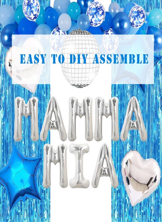 Ohmique Mamma Mia Party Decorations - Mamma Mia Bachelorette Party, Disco Themed Party Decorations. Mamma Mia Backdrop Mamma Mia Party Supplies Decoration for Mamma Mia Party Bridal Shower Bachelorette Party - Image 2