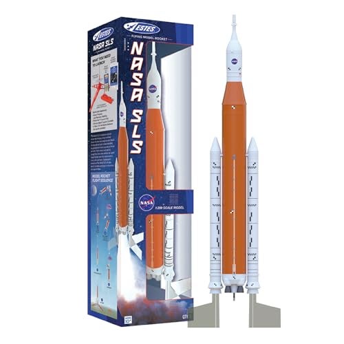 Estes مجموعة بناء الصواريخ الطائرة Estes 2206 NASA SLS، نموذج صاروخ مقلد للمبتدئين للأعمار 10 وما فوق - Image 1