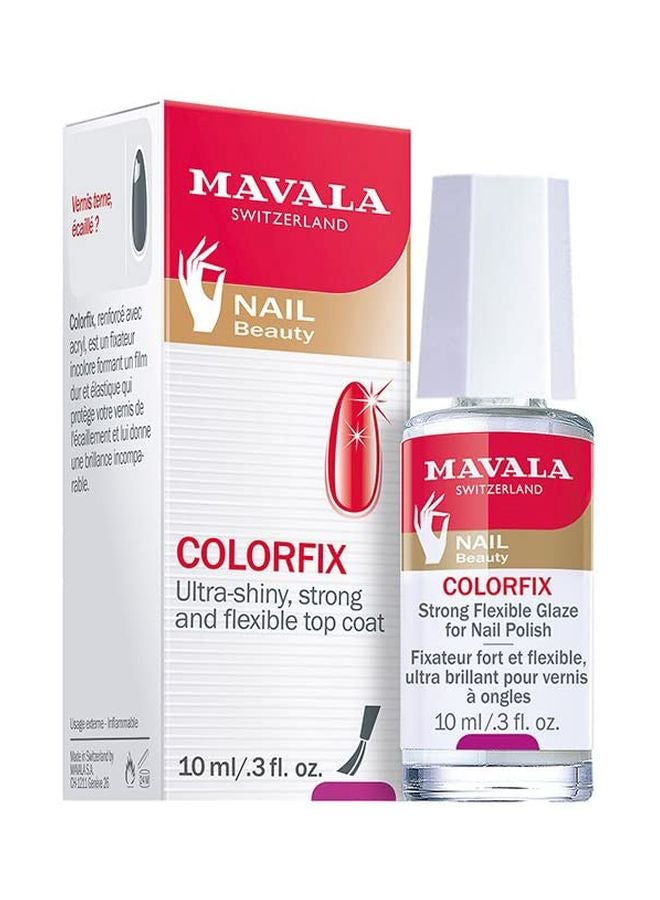 Mavala Colorfix Nail Top Coat Clear - Image 5