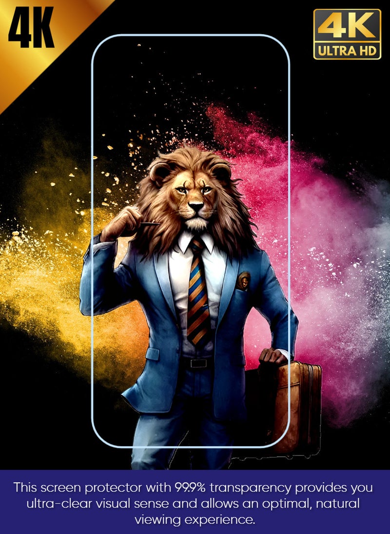 ACLIX Antistatic ESD Dustproof Premium Quality High Definition Clear Tempered Glass Screen Protector Designed For Xiaomi Redmi Note 12S - Image 5