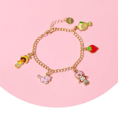 Luv Her سوار لوف هير كعكة الفراولة 7" مع تعليقات معدنية كعكة الفراولة - للأعمار 3 سنوات فما فوق - Image 4