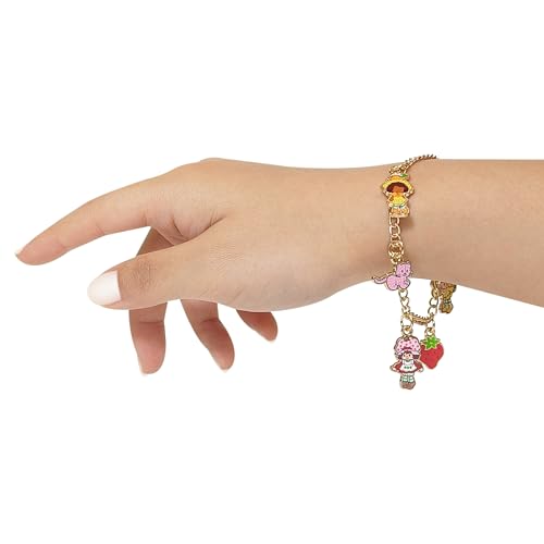 Luv Her سوار لوف هير كعكة الفراولة 7" مع تعليقات معدنية كعكة الفراولة - للأعمار 3 سنوات فما فوق - Image 3