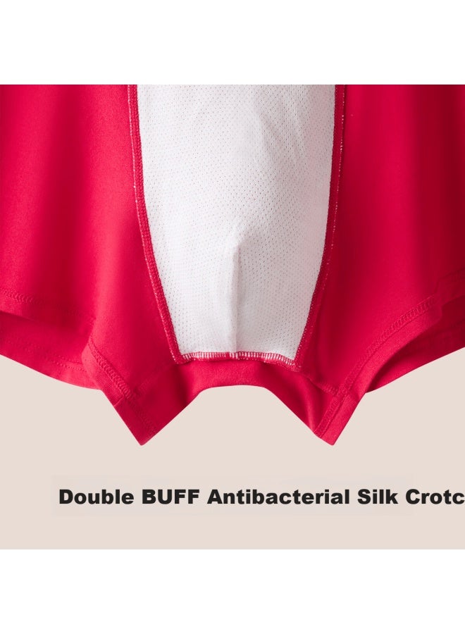 TABE Little Pig Tony Boys' Red Underwear For Birth Year, Children's Comfortable Antibacterial Xinjiang Long-staple Cotton Underwear - Image 2