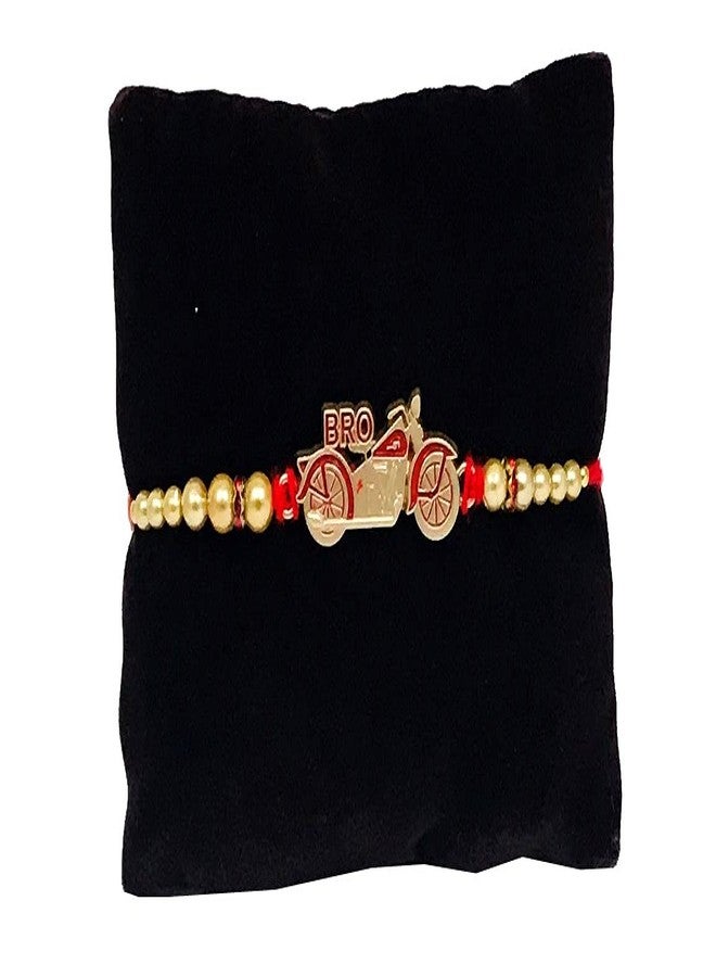Evisha 2 Pcs Bike And Bhai Bracelet Rakhi For Brother | Rakhi Combo-147-154 | rakhi || rakhi set || rakhi for brother || rakhi for brother and bhabhi - Image 3