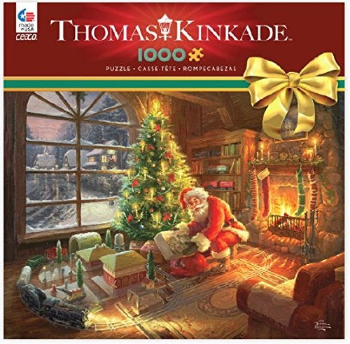 Ceaco Thomas Kinkade - Santa’s Special Delivery Puzzle - 1000 Pieces - Image 2