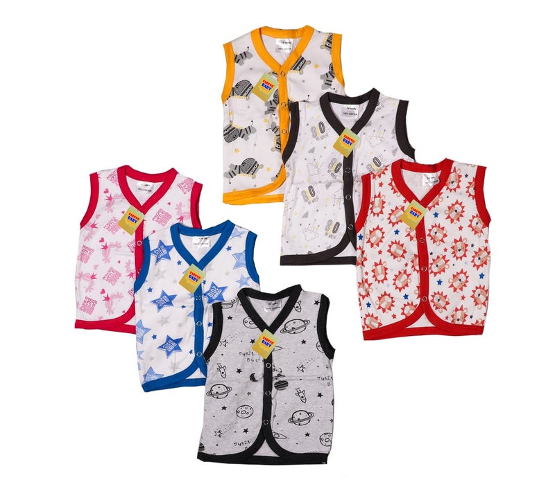 Fareto Born Baby Boy's & Baby Girl's Summer Season Need Combo of 7 Daily Needs Items in Single Packet(0-6 Months) PID-Pista Green Total Items: 44 - Image 5