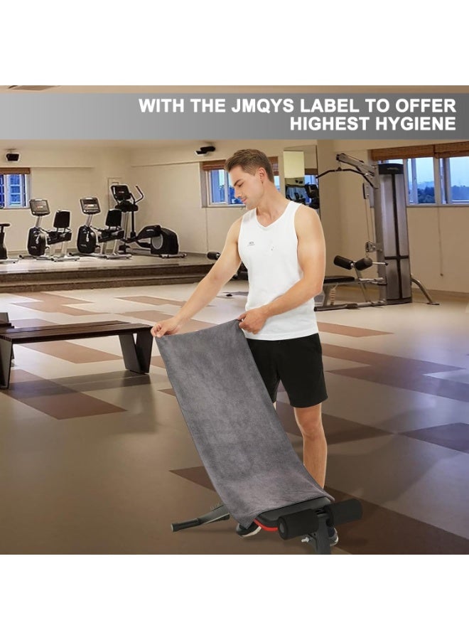 KISSUN Fitness Towel,Yoga Towel,120x50 cm Microfiber Sports Towel with Zipper Pocket for Gym and Training,Gym Towel - Image 5