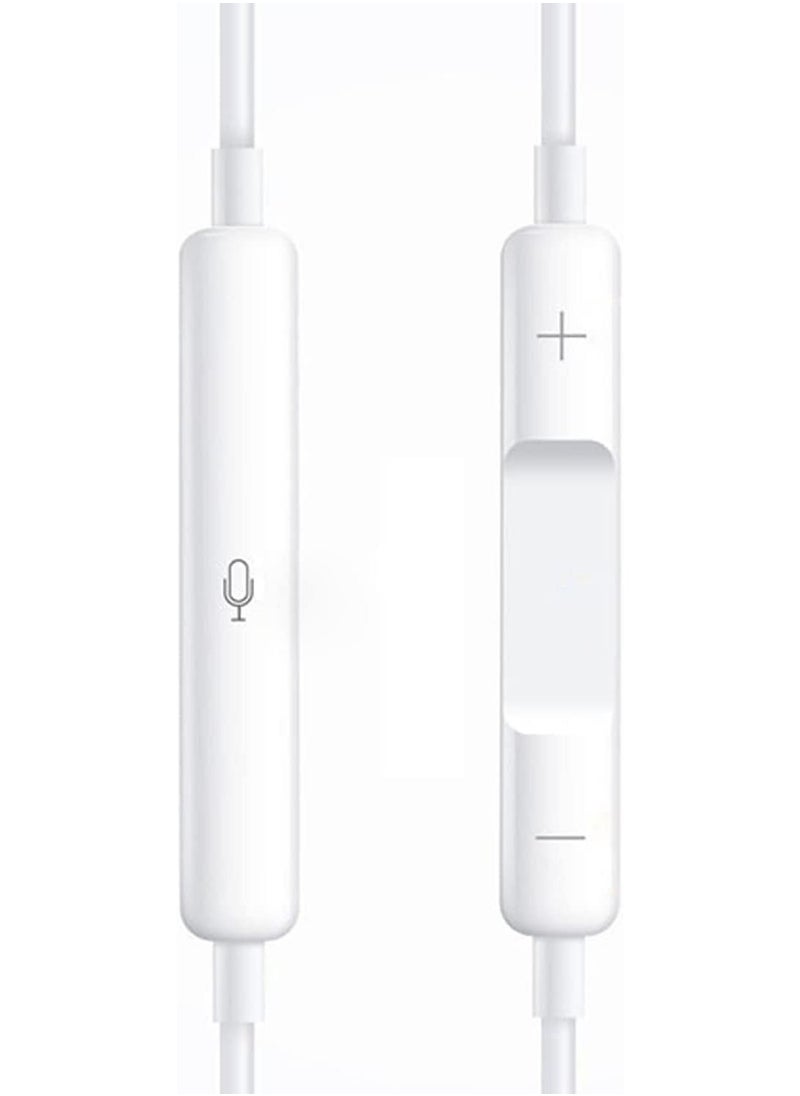 ELTRAZONE - Generic 3.5mm Wired Earphone, Three Frequencies Balanced Clearer Hearing Experience, White, Universal earphone, Built-in Microphone, Built-in Controllers. Android, Iphone Compatible, … - Image 1