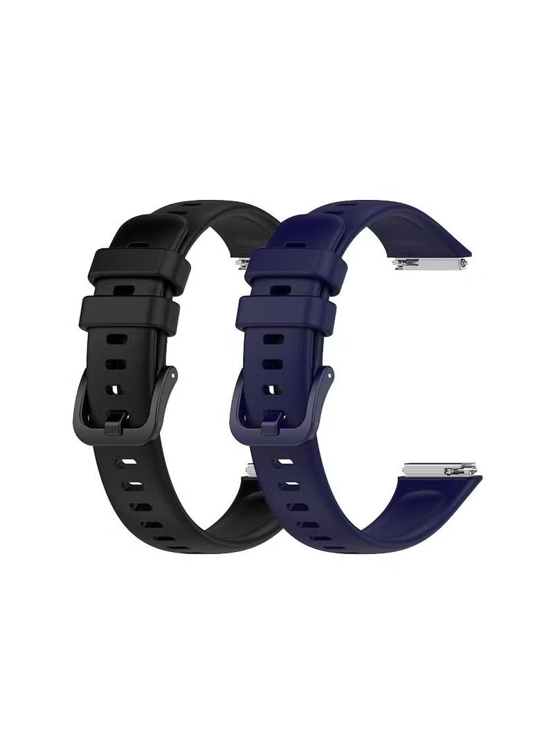 Classic Silicone band Huawei Band 7 (2pcs)