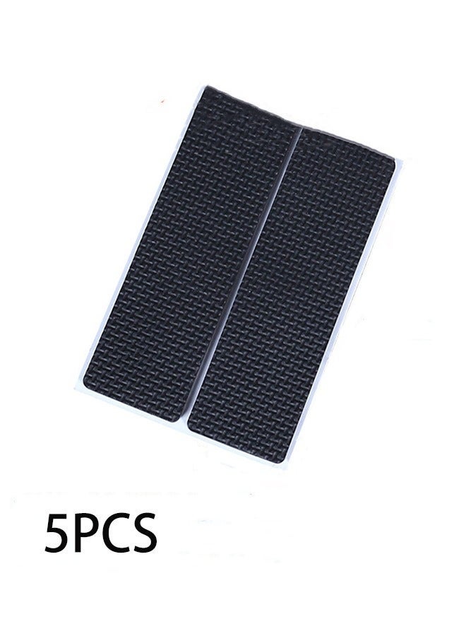 Bukela 14.5x4.5cm Extended Silent Chair Foot Pads 10 Pieces | Super Anti-Skid and Wear-Resistant Floor Protection Strips Suitable for Wooden Floors/Ceramic Tiles/Marble Universal for Office and Home Use Can be Freely Cut - Image 1