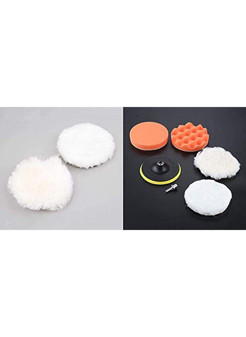 DIY Crafts DIY Crafts CTDIYHI21992 Gross Polishing Buffing Pad Kit Car Polisher M1014 Drill Adapter Car Polish Sponge Wheel Kit Car  - Image 3