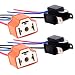 GLL H4 9003 HB2 FemaleMale Wire Wiring Harness Sockets for 4x6 7x6 5x7 inch Sealed Beam Car Truck Headlights Pickup Heavy Duty Headlamp 2set - Image 2