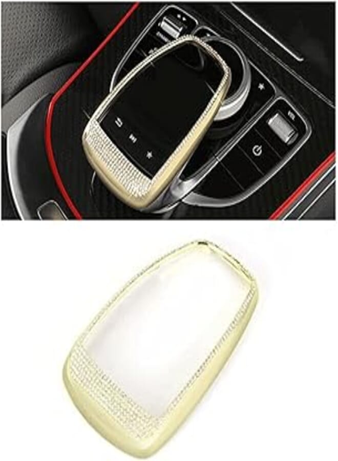 Generic Mouse Control Accessory Frame for Mercedes C-Class -2016-2019 (Gold) 