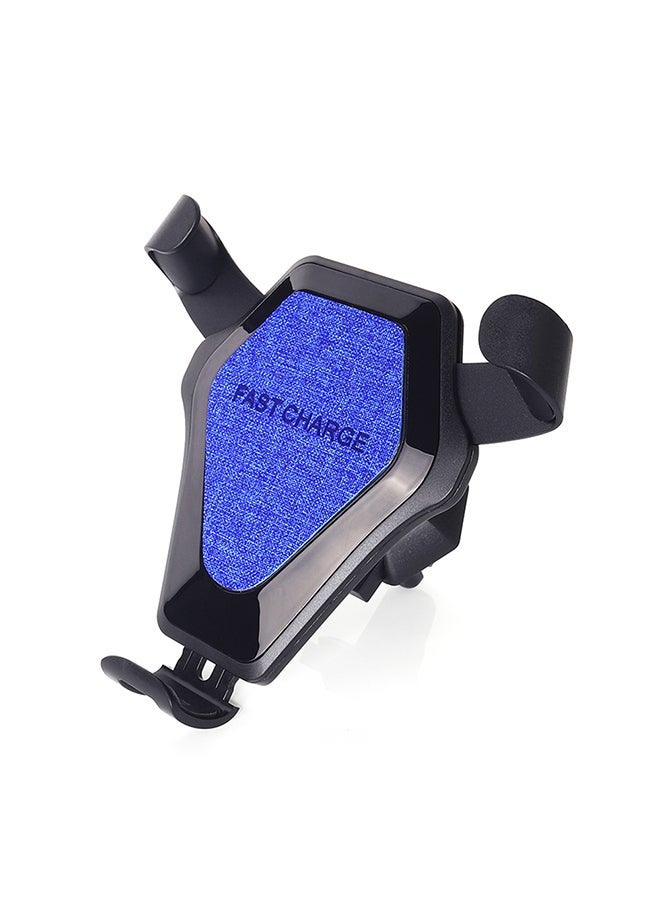 NIBEMINENT 2-in-1 Design Wireless Car Charger Black&Blue  - Image 2