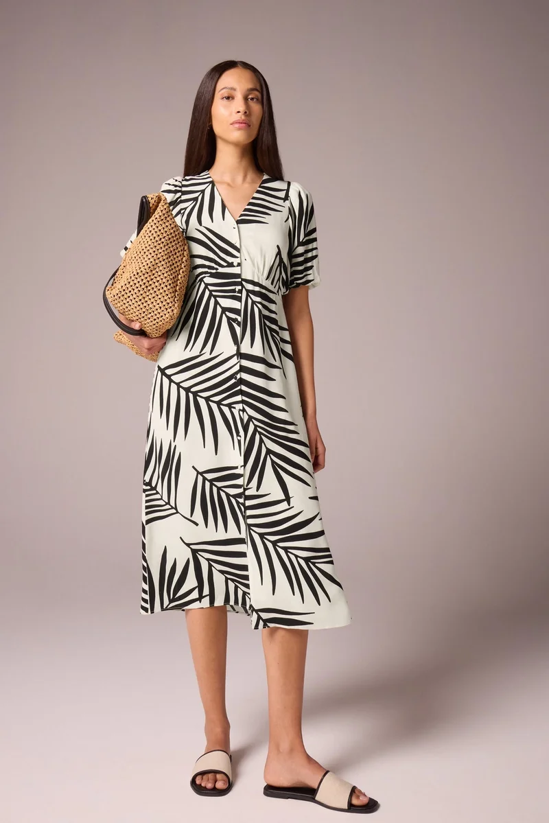 Matalan Palm Print Dress