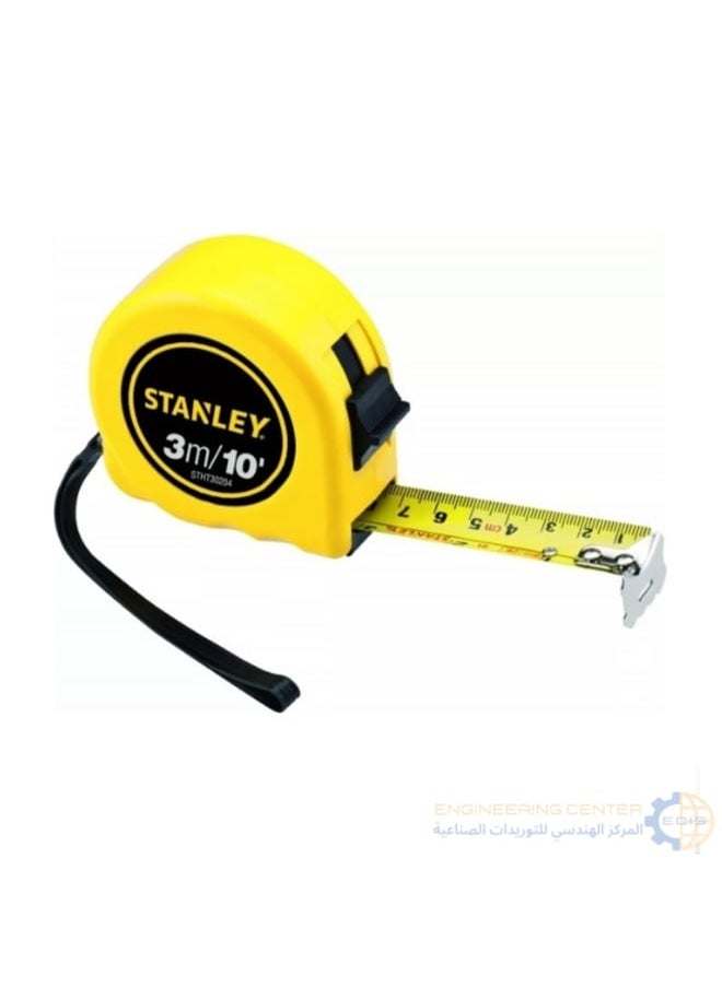 Stanley Stanley 3m x 13mm Yellow x Black Tape Measure 