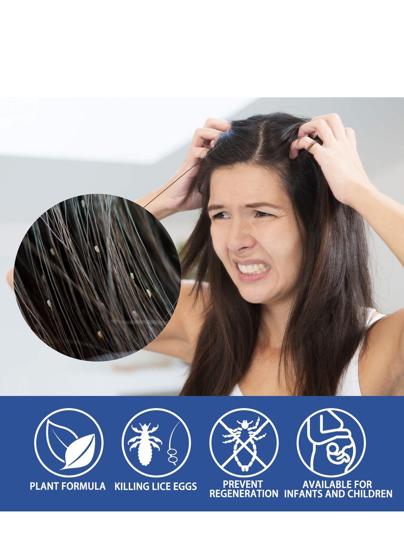 Scabies Lice Spray Hair Lice Repellent Spray Anti-Lice and Nits Topical Spray 30ml