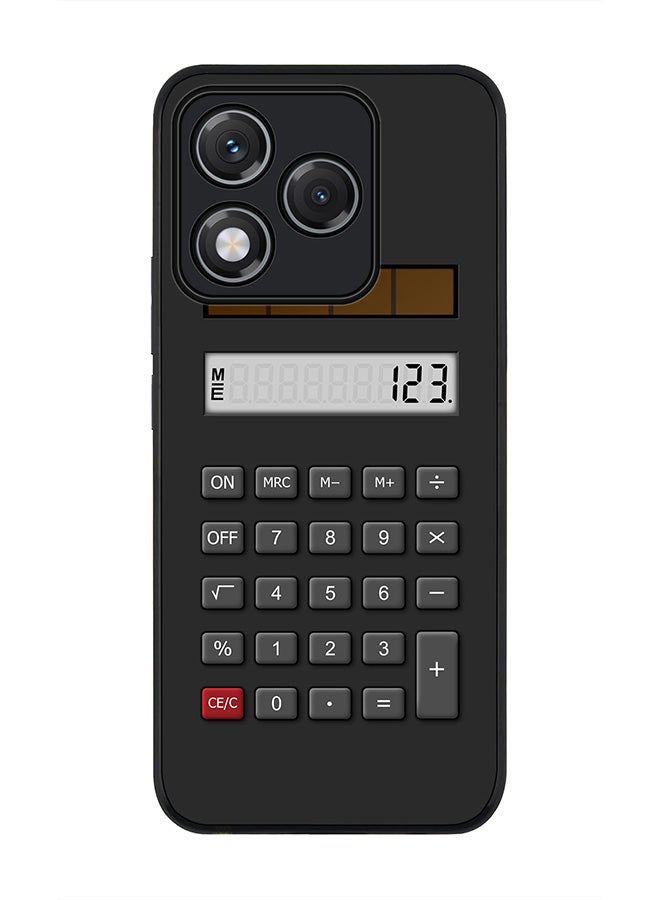 Stylizedd For Honor 400 Lite Case,Slim fit Camera Protection, Shockproof Thin Phone cover  - Calc (Black)