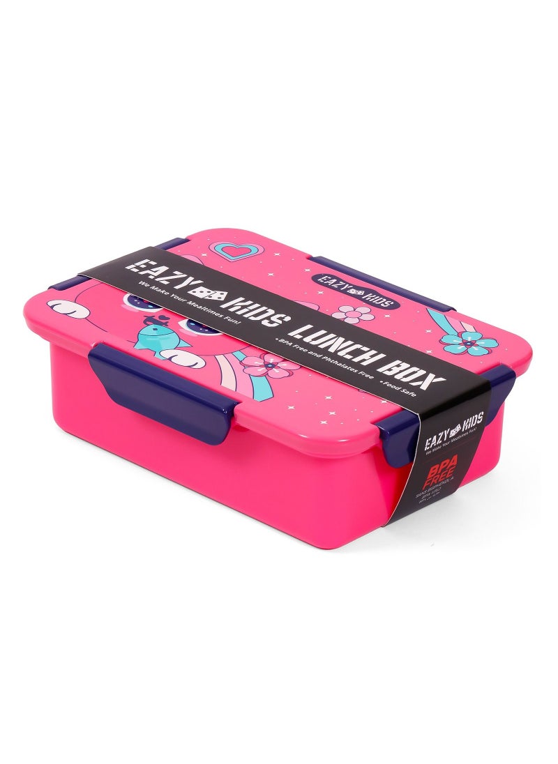 Eazy Kids Eazy Kids Lunch Box Cat-Pink 850ml  - Image 2