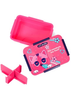 Eazy Kids Eazy Kids Lunch Box Cat-Pink 850ml  - Image 4