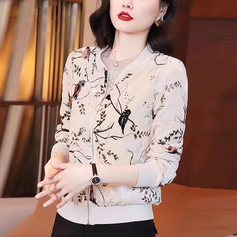 Coat Women'S New Korean-Style Loose Long-Sleeved Golden Velvet Jacket Top For Women - Image 3