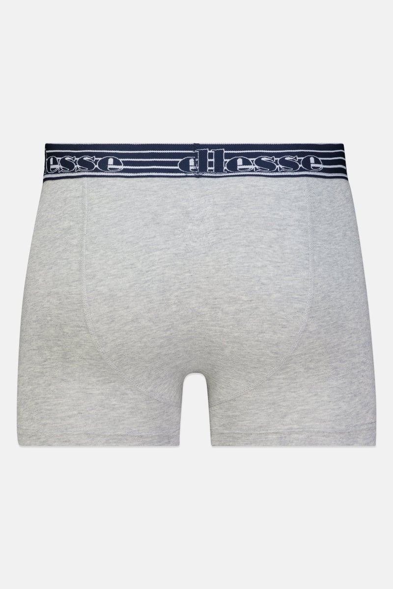 Ellesse Men 3 Pack Brand Logo Trunks, Multicolor - Image 3